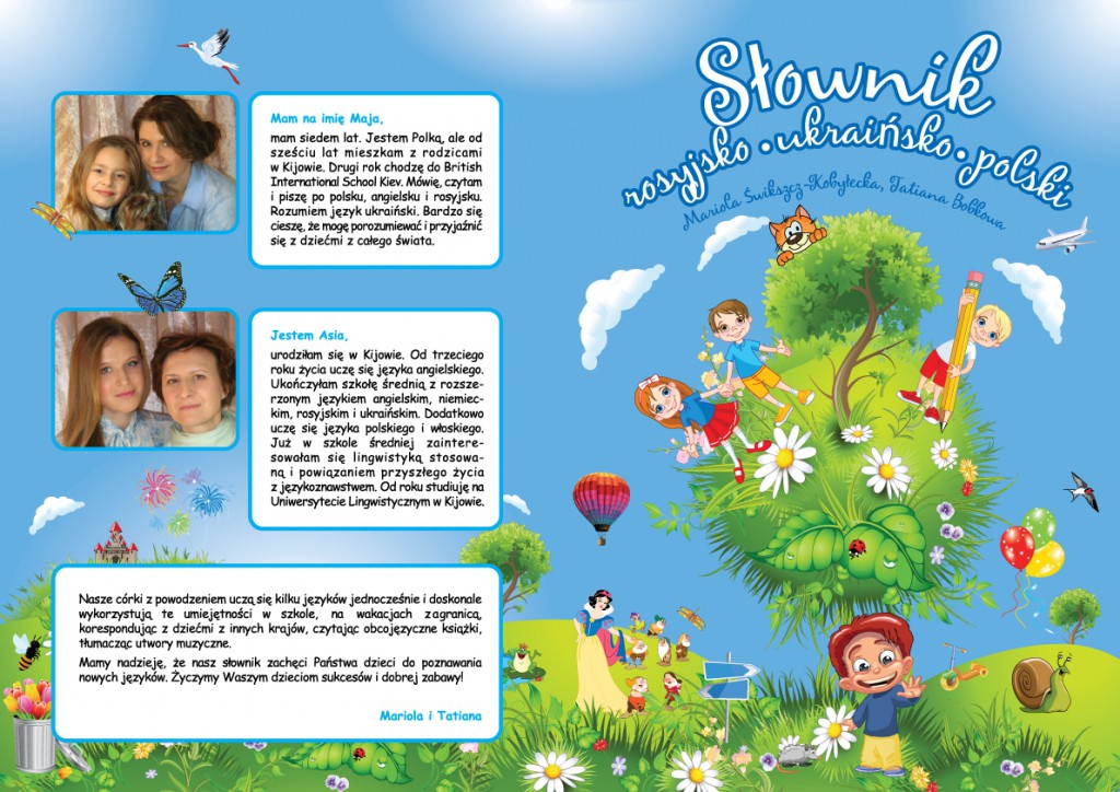 Okazał się ilustrowany słownik polsko-rosyjsko-ukraiński dla dzieci